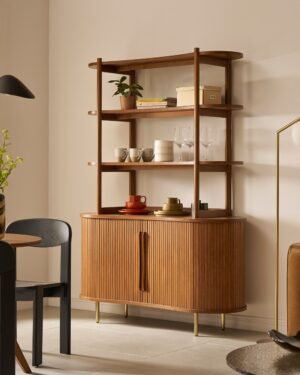 Harper Small Sideboard with Small Shelving Unit 0